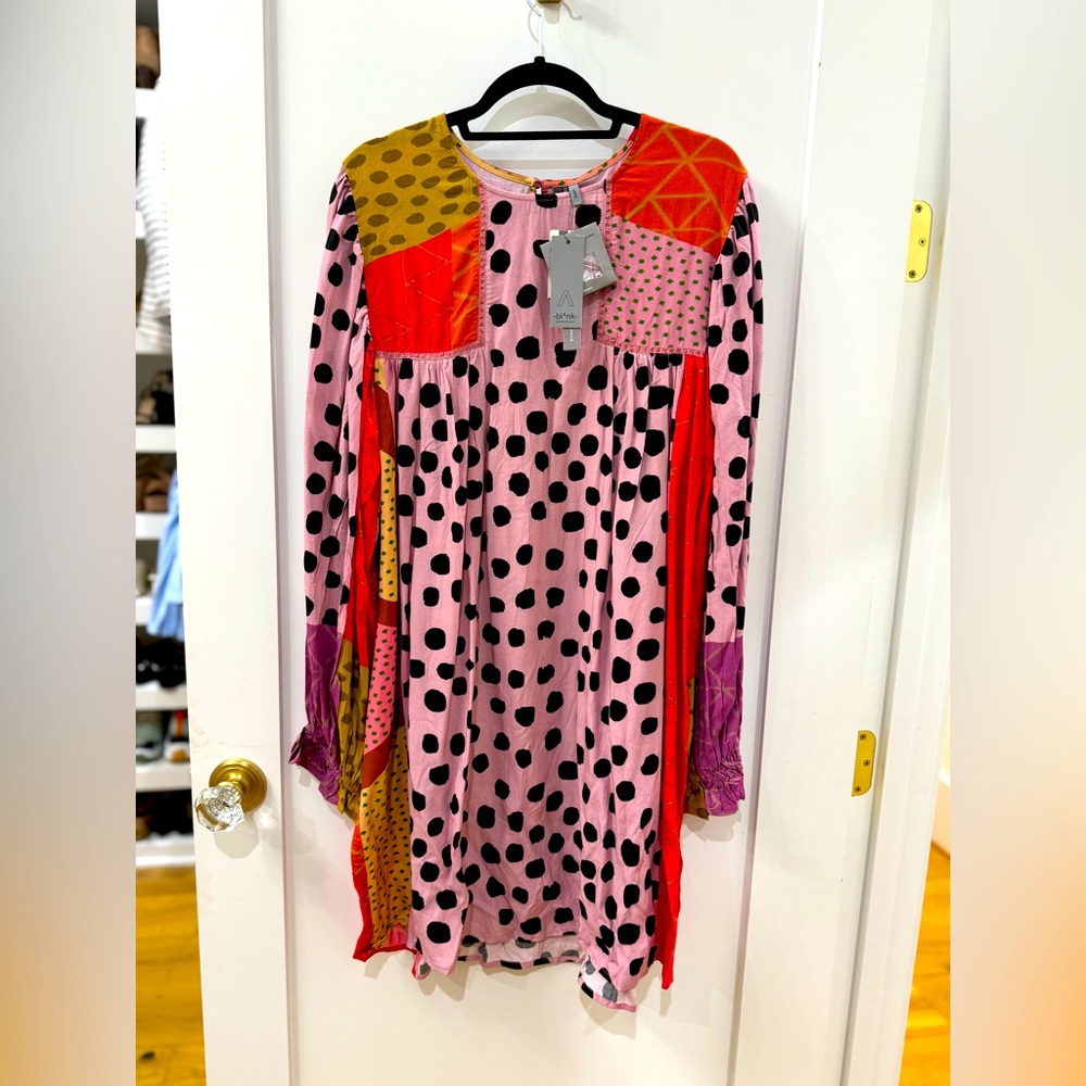 Anthropologie printed dress NWT